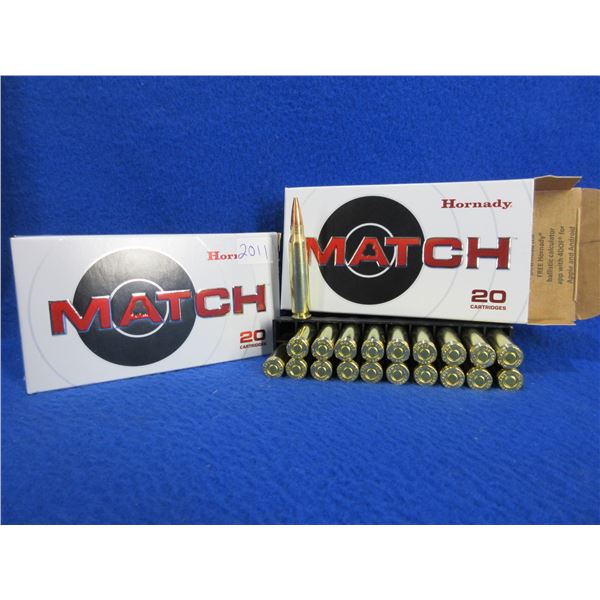 223 Rem. 75gr BTHP Hornady Match Cartridges