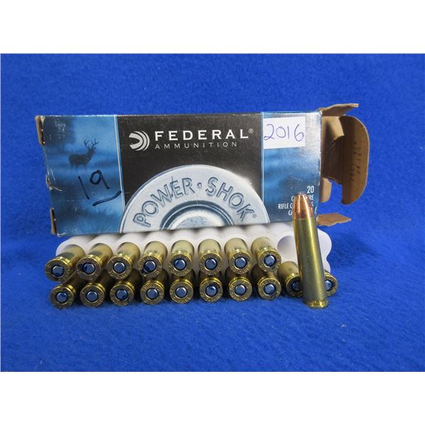 30 Carbine 110 gr SP RN Federal Power-Shok Cartridges