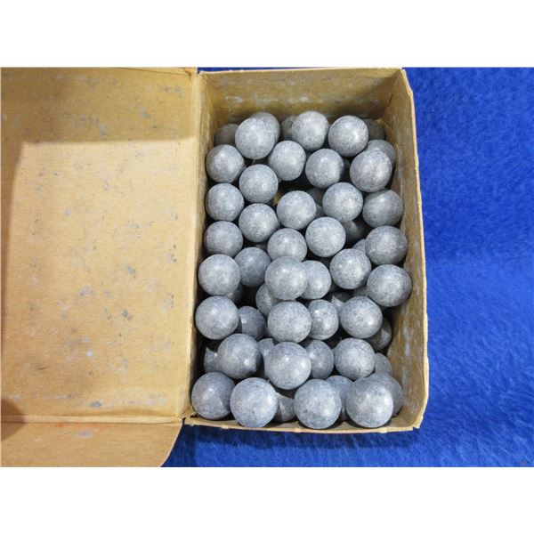 54 Cal. .530" Hornady Lead Balls - Box of 81