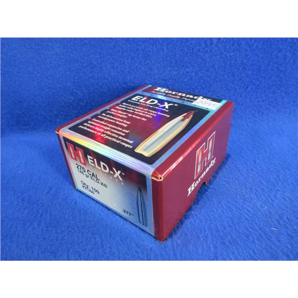 270 Cal. .277" 145gr ELD-X Hornady Bullets