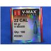Image 2 : 22 Cal. 50gr V-Max Hornady Bullets - Box of 100