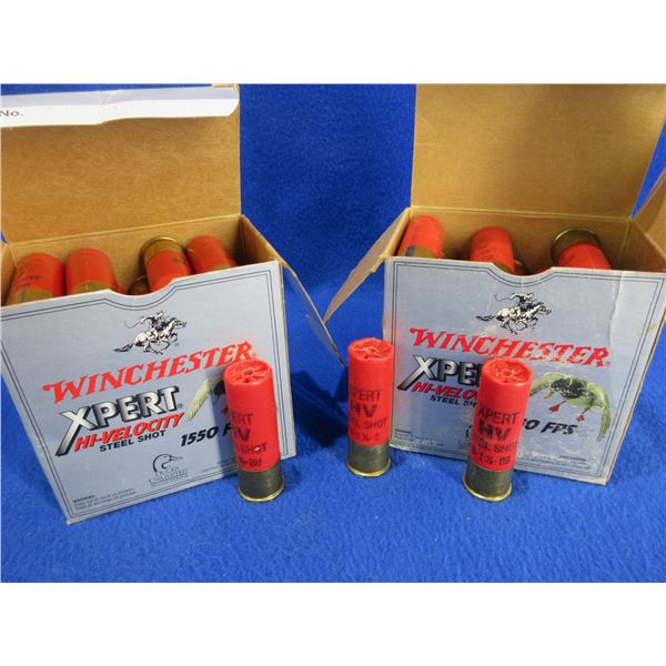 12 Ga. 2 1/2" and 3" Mixed Shotshells - 2 Boxes of 25