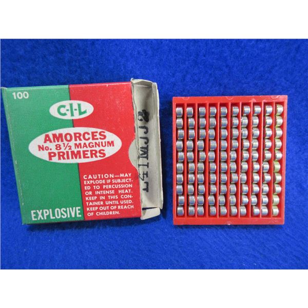 Collector Primers - CIL No. 8 1/2 Magnum Primers