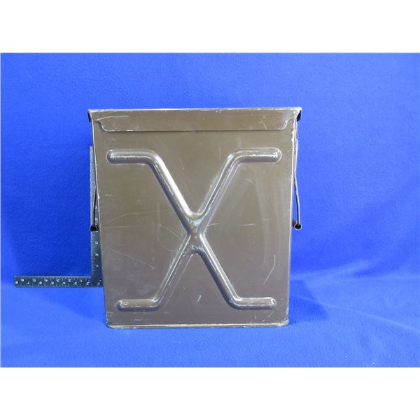 Metal Ammo Can - 12  x 5 1/2  x 13 1/2  Deep