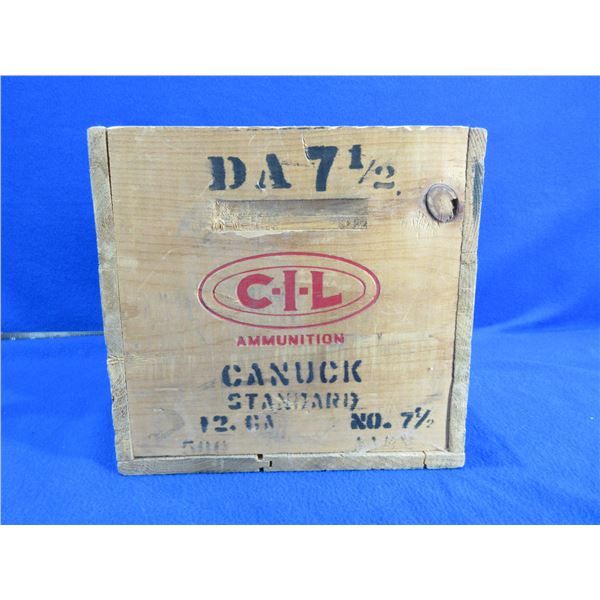 CIL Canuck Wood Ammo Box - 14" x 9 1/4" x 8 3/4" Deep