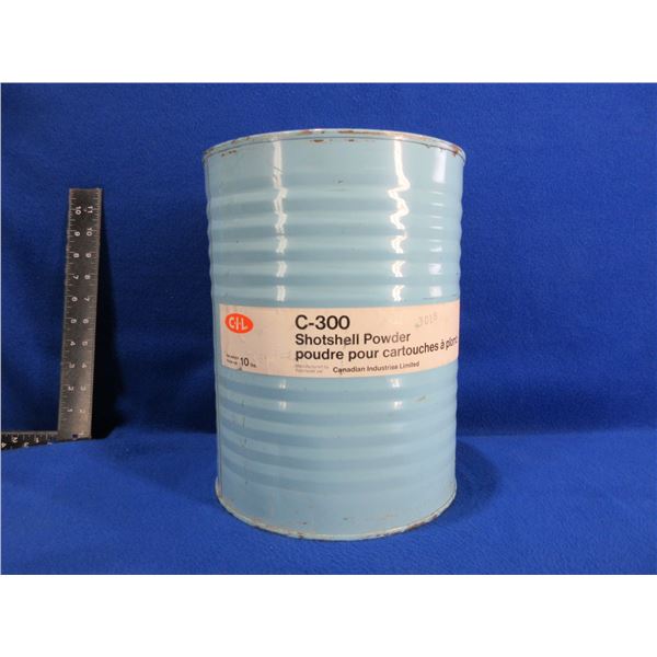 Empty Collector Powder Tin - 10 lb CIL C-300 Shotshell