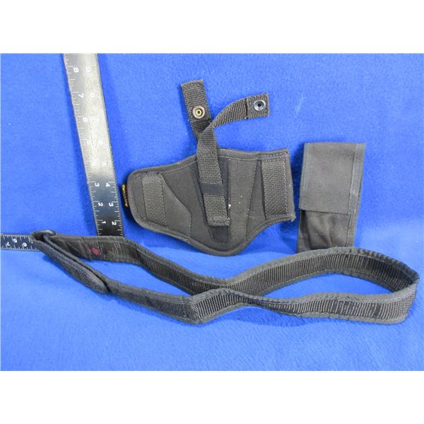 Calde Ridge 1.5" Inner Duty Belt, Radar Holster, Sheath