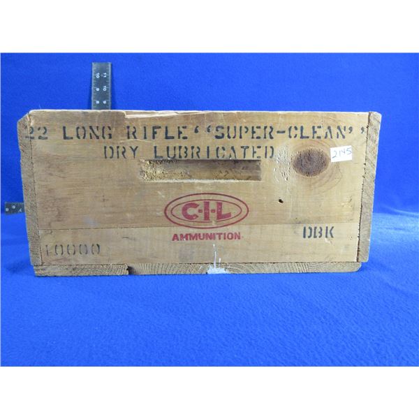 CIL Wood Ammo Box - 15  x 12  x 5 3/4  Deep