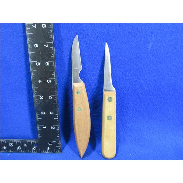 2 Knives - Zepp Custom - 3" Blade, Whittlin' Jack - 2" Blade