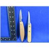 Image 1 : 2 Knives - Zepp Custom - 3" Blade, Whittlin' Jack - 2" Blade