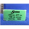 Image 2 : 270 Cal. .277" 130gr Spitzer BT Sierra Bullets - Box of 71