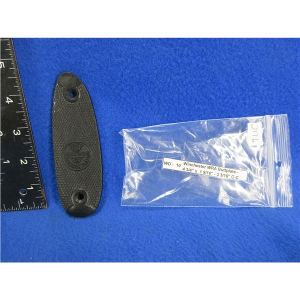 Winchester WRA Buttplate - 4 3/4" x 1 9/16" - 3 3/16" C-C
