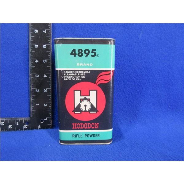 Empty Collector Powder Tin - Hodgdon 4895 Rifle Powder
