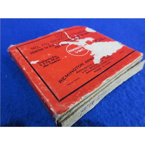 Collector Primers - Remington UMC No. 7 1/2 Nickeled