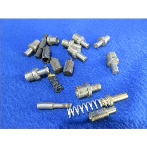 Lot of Assorted Sizes of RCBS Lube-A-Matic Top Punches