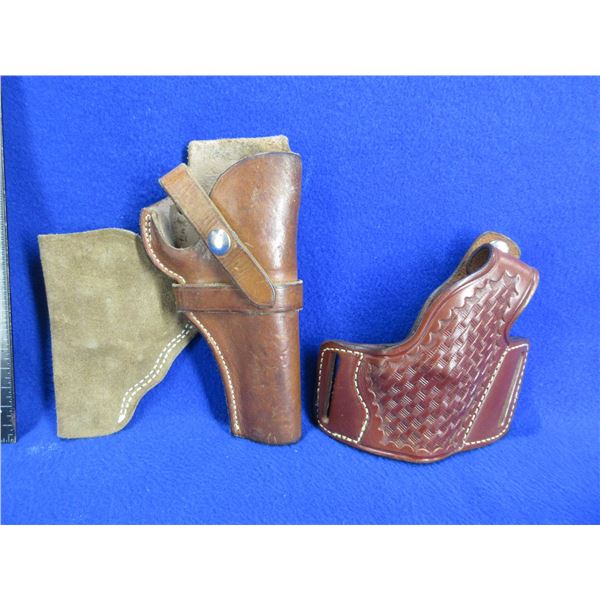 3 Leather Holsters - Right Hand