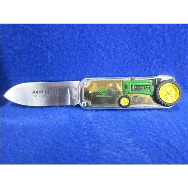 Folding Blade Knife - John Deere 1984 Model B, Moline Ill.