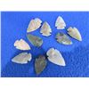 Image 1 : 10 Arrowheads - Approx. 1" to 1 1/2" Length