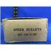 Image 3 : Vintage 25 Cal. .257" 100gr SP Speer Bullets - Box of 72