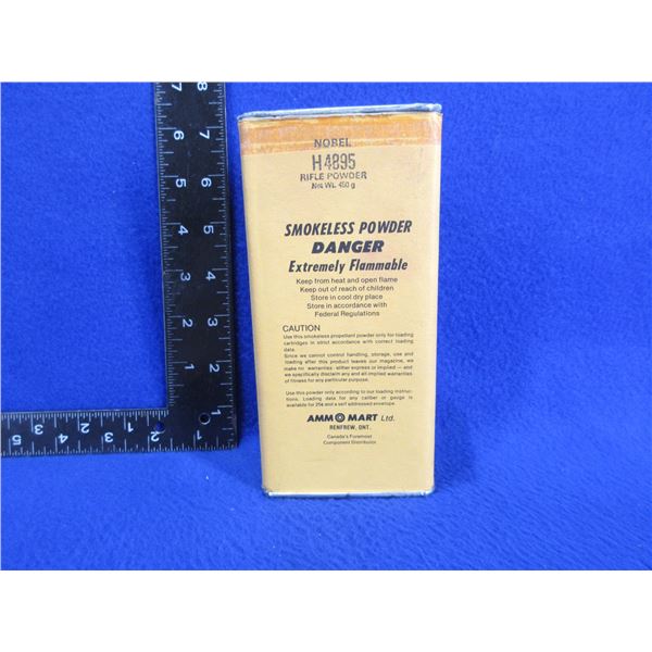 Empty Collector Powder Tin - AmmoMart H4895 Powder