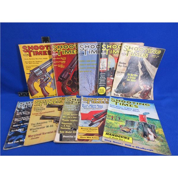 10 Shooting Times Magazines - 1964 to 1966
