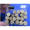 Image 1 : Primed Brass Only - 45 Colt with Plastic Plugs - 19 Total