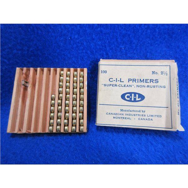 Collector Primers - CIL No. 2 1/2 Primers - Box of 46