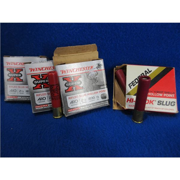 410 Gauge 2 1/2  Shotshells - 4 Boxes of 5