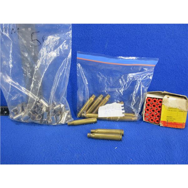 Misc. Brass Only - 10MM, 338 Win. Mag, 280 Rem., 38 Cal.