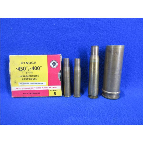 Brass Only - 30MM, 20MM??, Kynoch .450" x 2