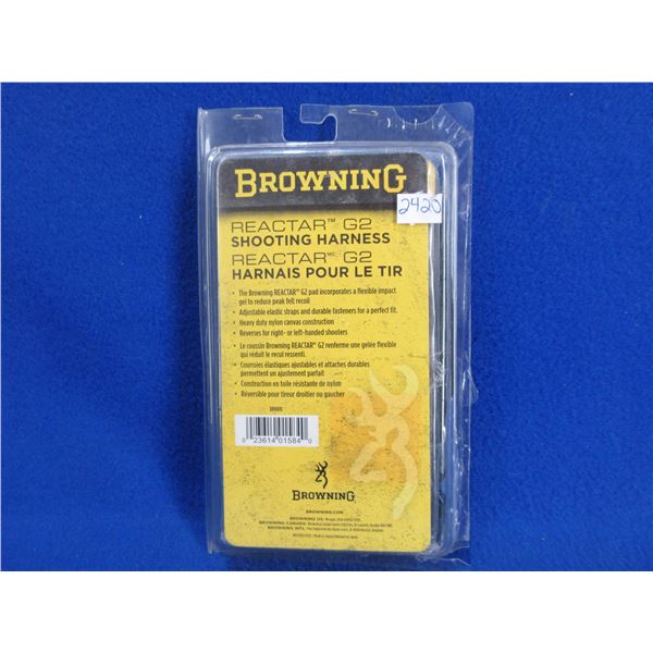 NEW - Browning Reactar G2 Shooting Harness