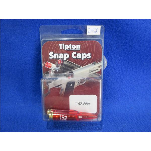 NEW - Tipton 243 Win. Snap Caps - Pack of 2