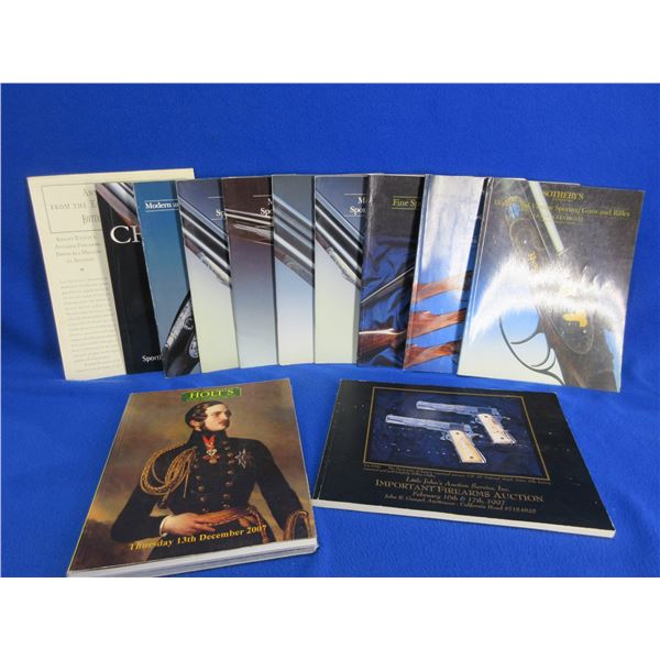 12 Firearms Auction Books