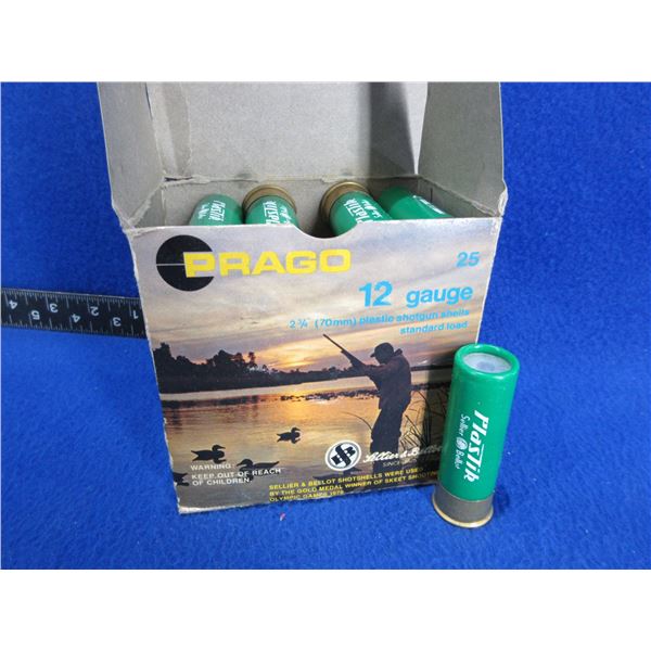 Collector Ammo - 12 Ga. 2 3/4" 4 Shot Prago Shotshells