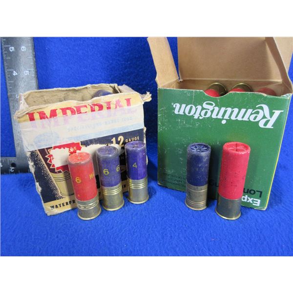 12 Ga. 2 3/4" and 3" Mixed Paper and Plastic Shotshells