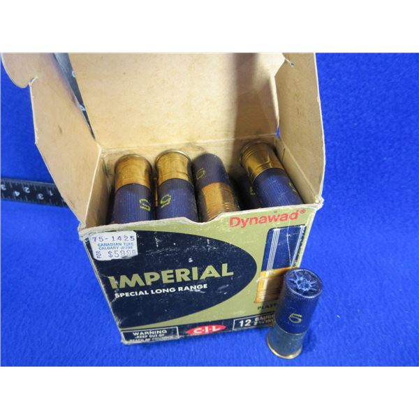 12 Ga. 2 3/4" 5 Shot Imperial Shotshells - Box of 25
