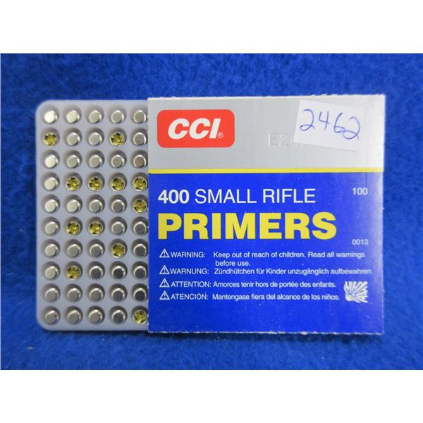 CCI 400 Small Rifle Primers - Box of 100 - PICK UP ONLY