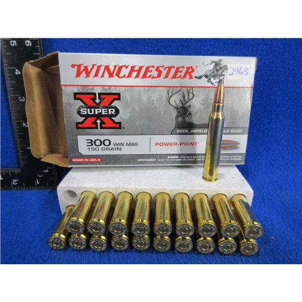 300 Win. Mag 150gr PP Winchester SuperX Cartridges
