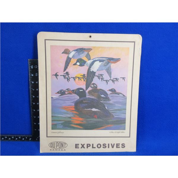 Vintage DuPont Canada Explosives Sign