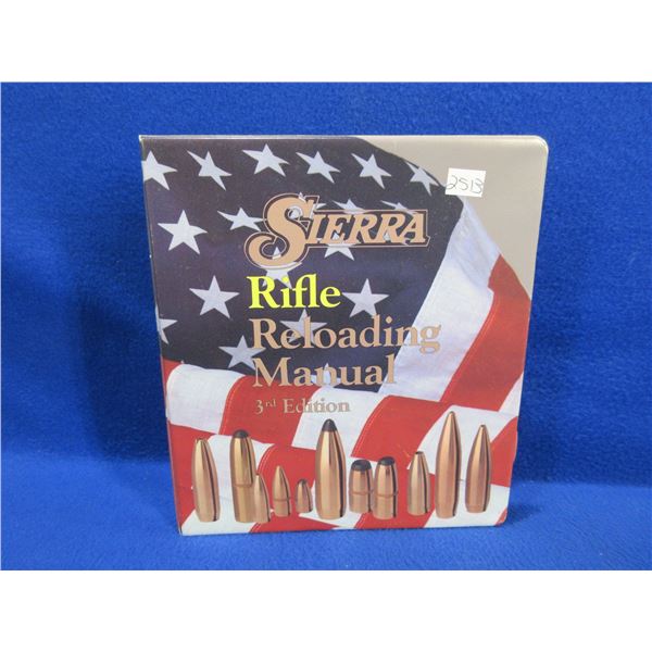Sierra Rifle Reloading Manual 3rd Edition