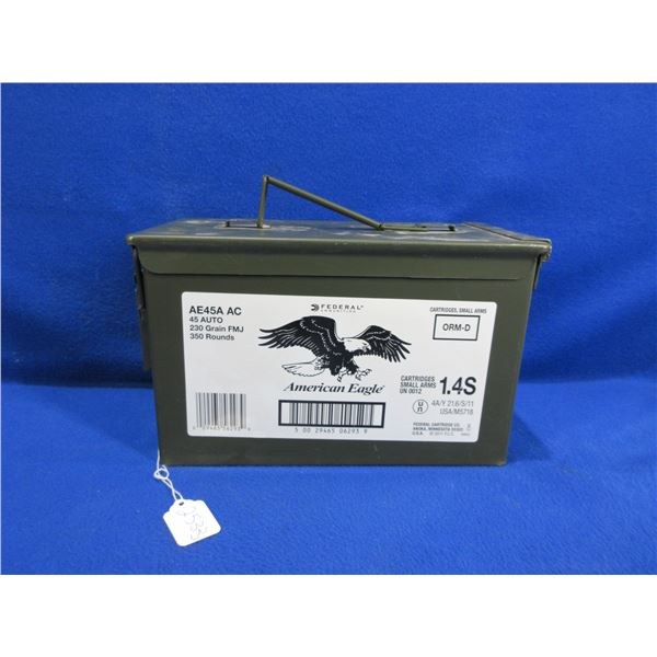 Empty Metal Ammo Can - 11" x 5 1/2" x 7" Deep