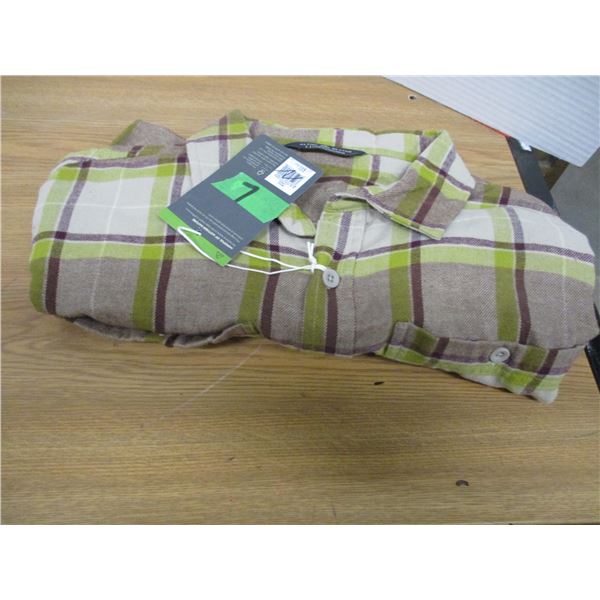 NEW:  MEN'S PLAID SHIRT (SIZE LARGE)