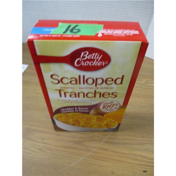 SHELF PULLS (AS IS):  SCALLOPED POTATOES (148G) - BOX