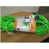 Image 1 : NEW:  82 FOOT EXTENSION CORD (GREEN)