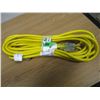 Image 1 : NEW:  YELLOW EXTENSION CORD