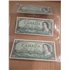 Image 1 : 1954 STOCK SHEET LAST OF CANADA $1 BILLS