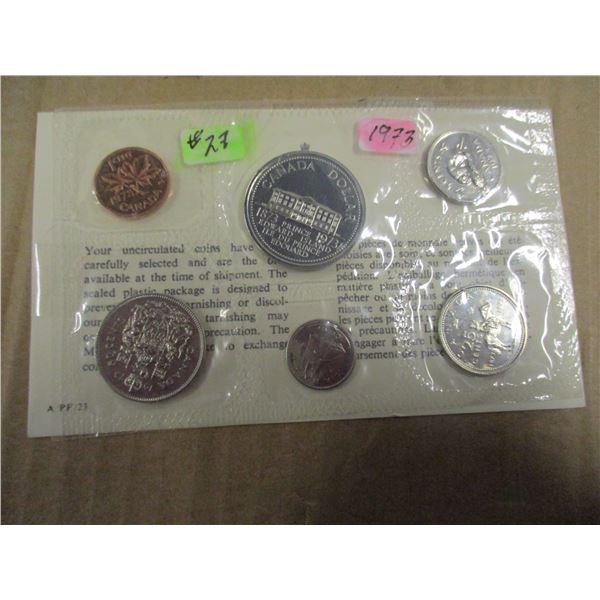 1973 PROOF CANADA PRINCE EDWARD ISLAND COIN SET