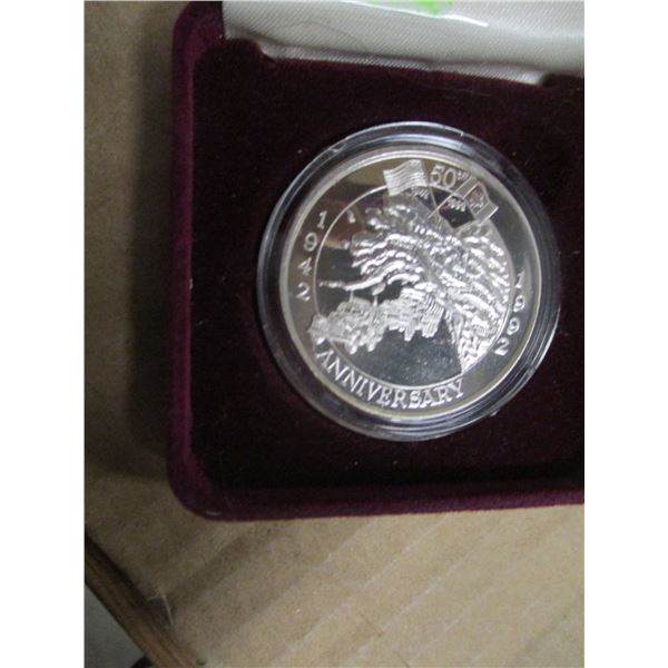 1942/1992 50TH ANNIVERSARY PROOF SILVER COIN