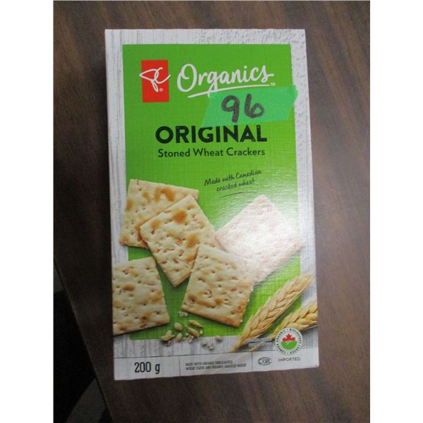 SHELF PULLS (AS IS):  STONE WHEAT CRACKERS (200G) - BOX