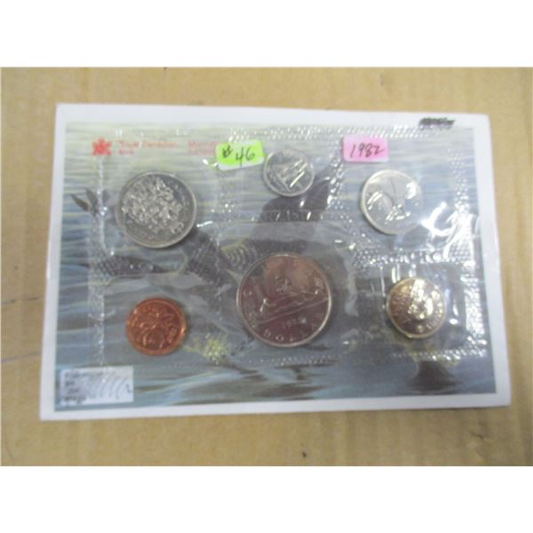 1982 PROOF CANADA MINT SEALED COIN SET